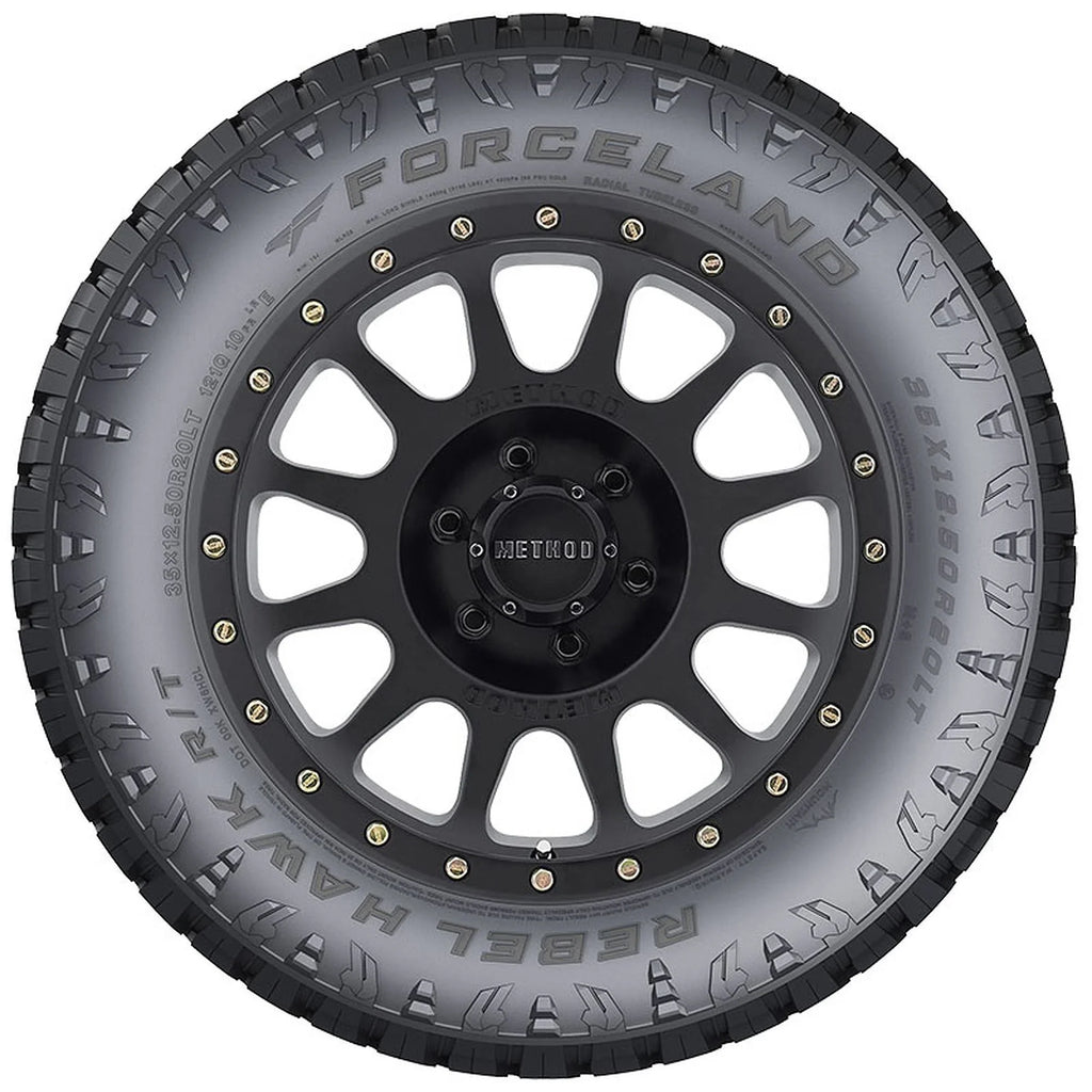 Forceland Rebel Hawk R/T Rugged Terrain LT37X12.50R20 126Q E Light Truck Tire