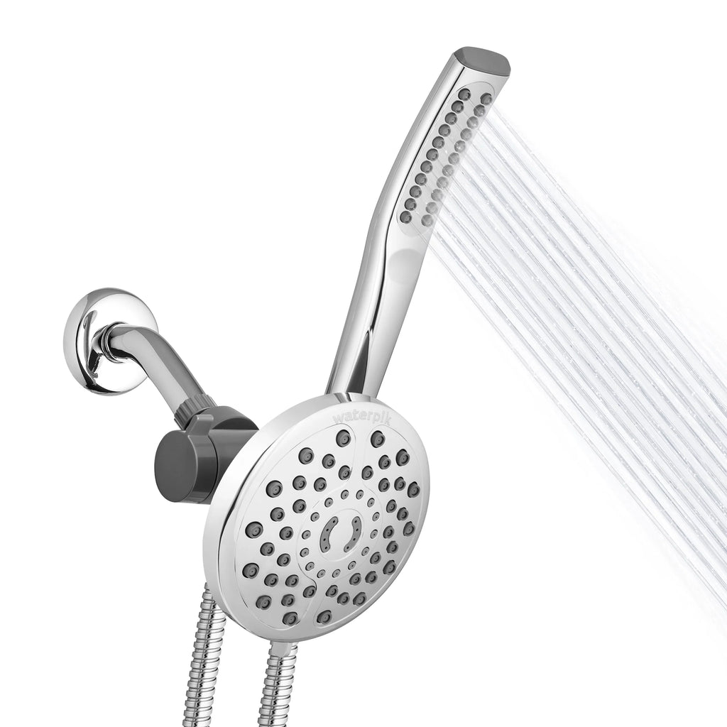 Waterpik PowerWand Spa Combo Shower with PowerPulse Massage, Chrome, -633E--183ME
