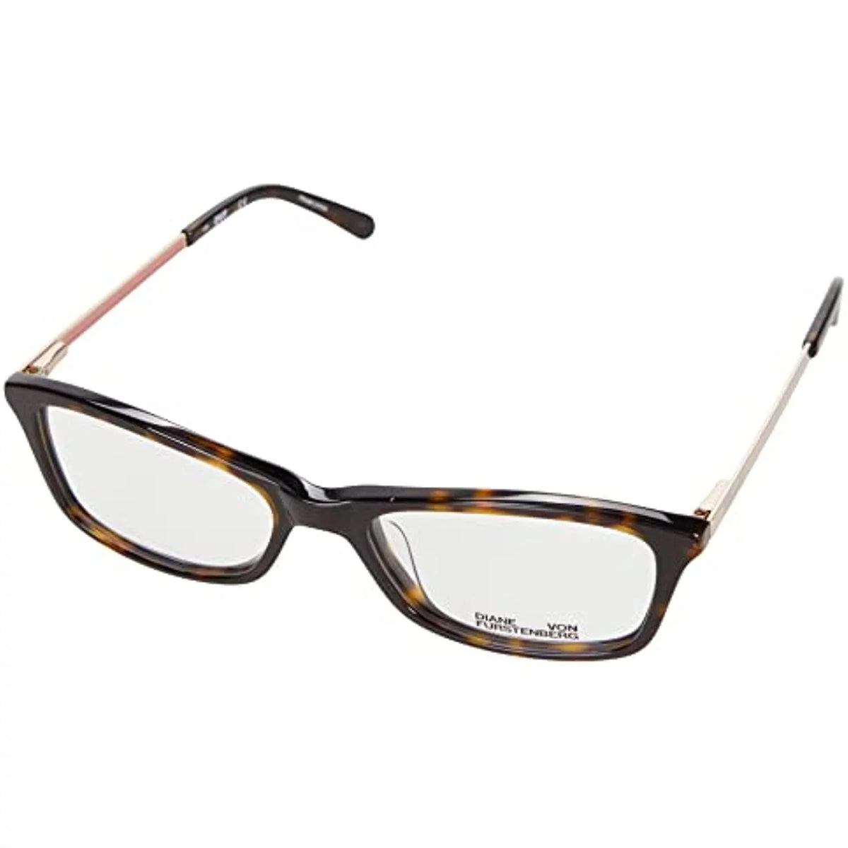 Diane von Furstenberg  5127 Dark Tortoise Eyeglasses 52mm with  Case