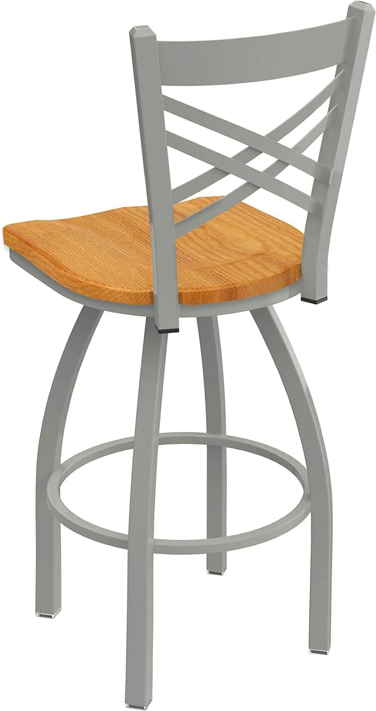 820 Caalina 36" Swivel   Wih Anodized Finish And Medium Oak Sea