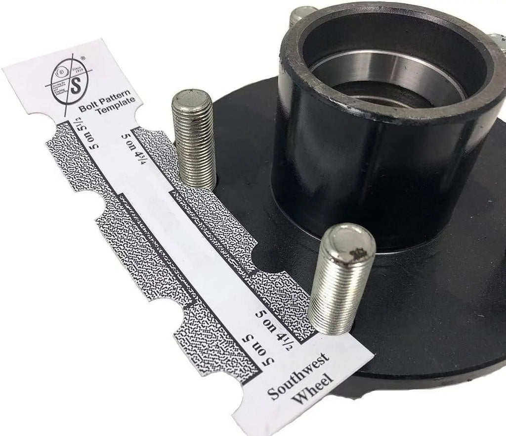 5-Hole, 4.5" Bolt Circle Idler Hub for 2,000 lb. Trailer Axles (BT8 Spindle) 1" Spindle