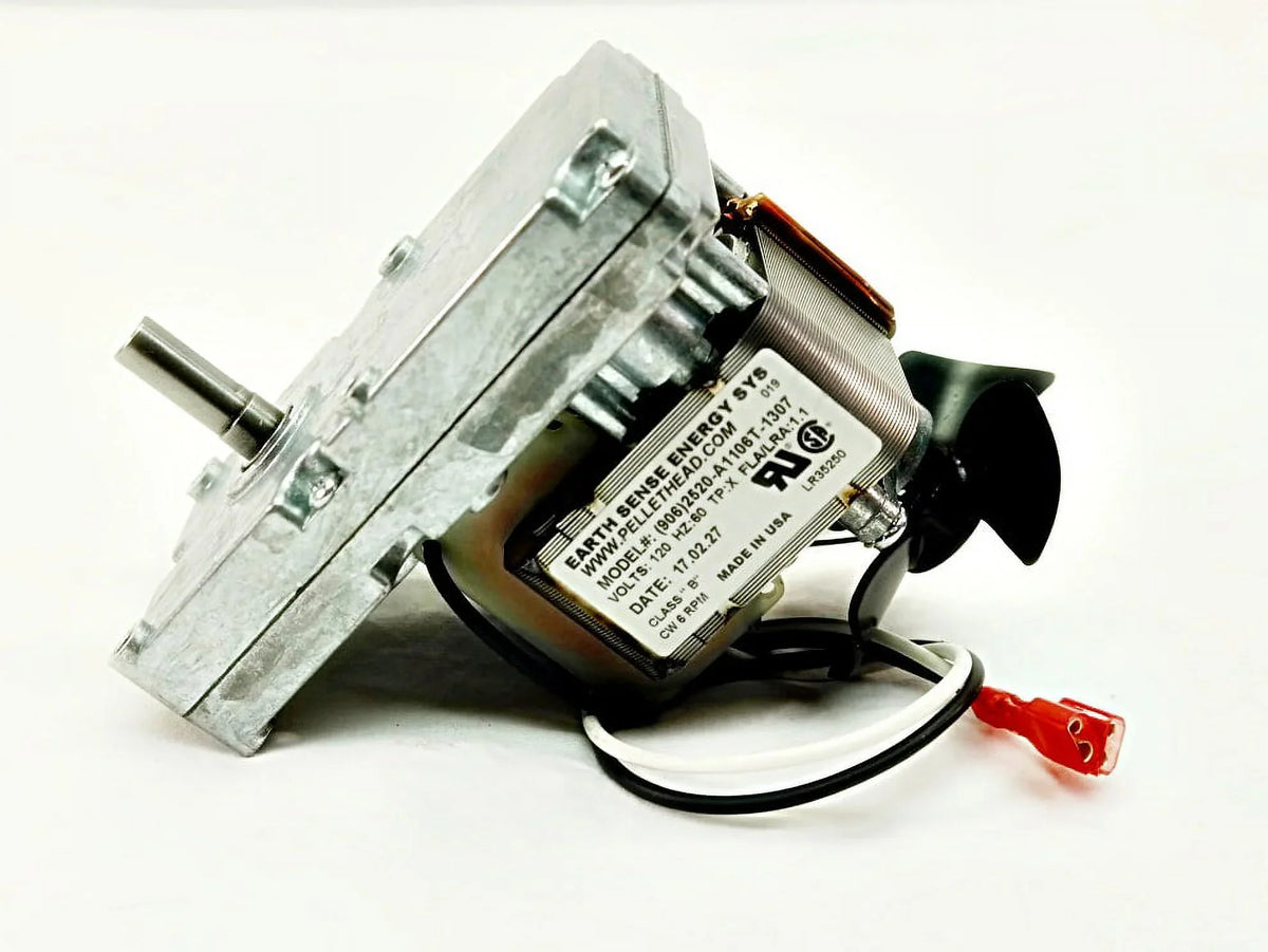 Esesstoves Harman & Heatilator Ecochoice Auger Feed Fuel Motor Gearbox Assembly
