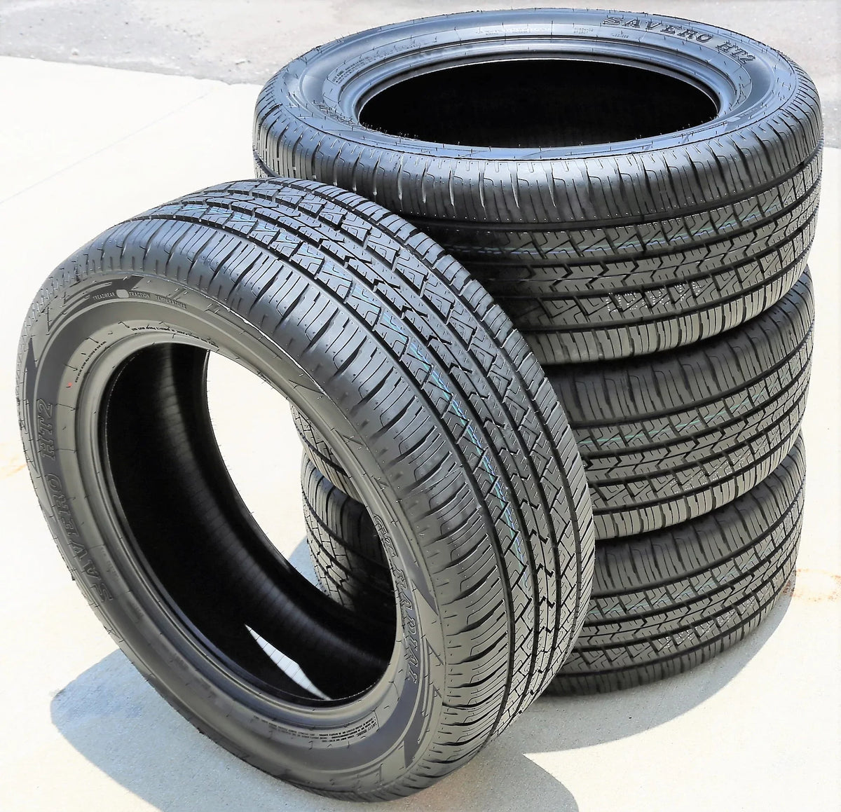 Set of 4 ()  Radial Savero HT2 255/60R19 108H  A/S All Season Tires Fits: 2010 Buick Enclave , 2007-08 Saturn Outlook