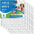 19.75x21.5x1 Air Filter  8 Comparable to  700 &  5 Electrostatic Pleated Air Conditioner Filter 6 Pack   Premium  Made 19.75x21.5x1 Furnace Filters by     .