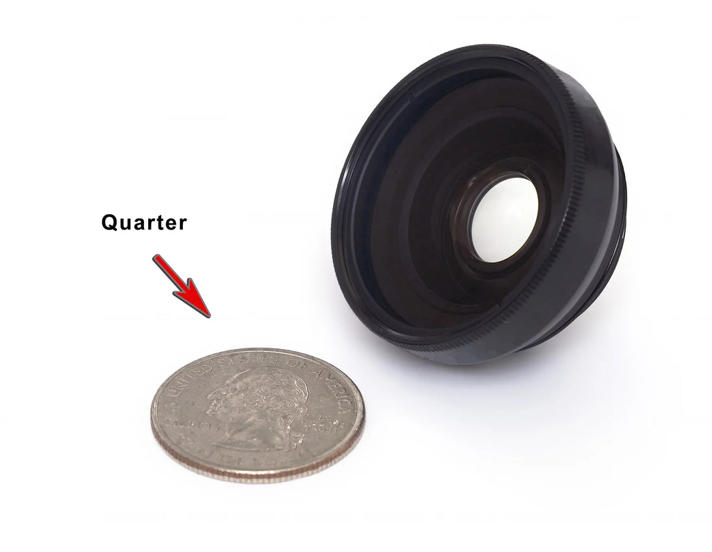 '-FM2AUS 0.45x Wide Angle Lens () Chrome Finish W/ Macro (Modification Style) Magnetic Type.