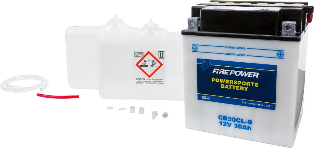 Fire Power Battery W/ CB30CL-B Compatible With Sea-Doo Wake Pro 215 2009-2015