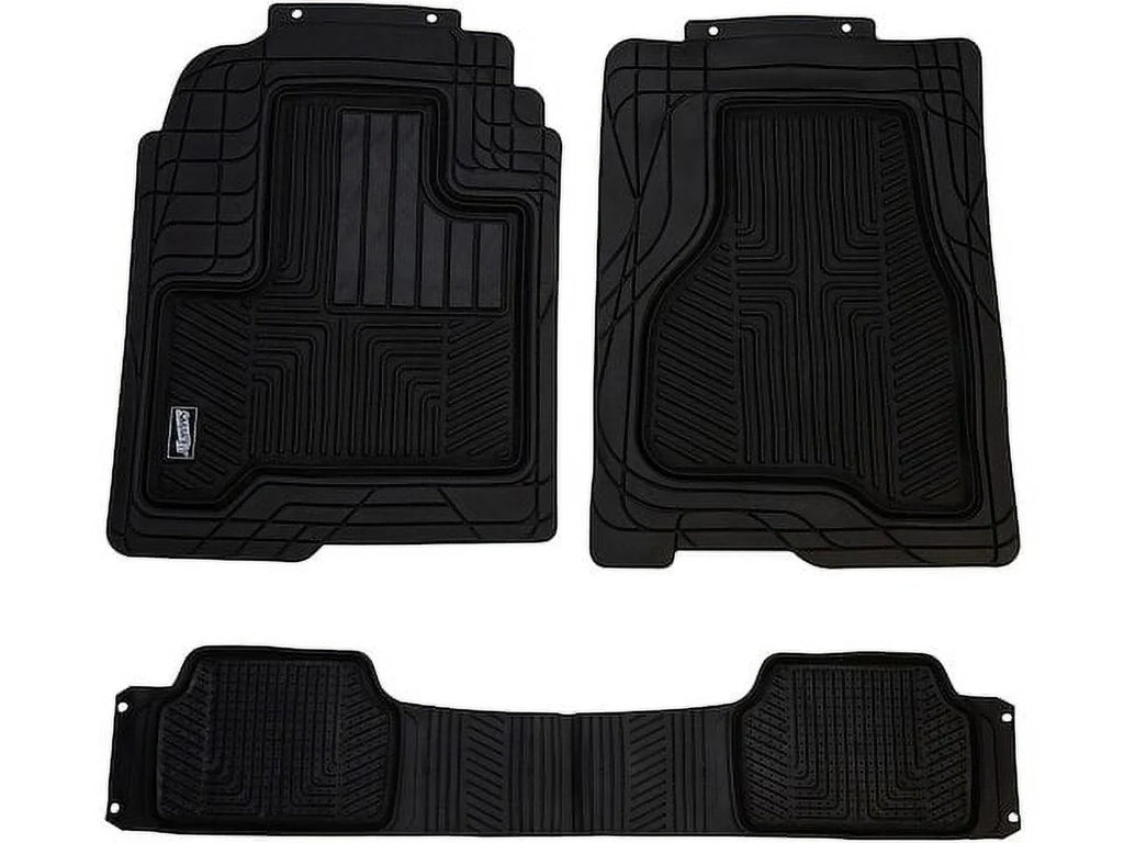 Floor Mat Set 3 Piece - Compatible with 2005 - 2018 Chevy Equinox 2006 2007 2008 2009 2010 2011 2012 2013 2014 2015 2016 2017