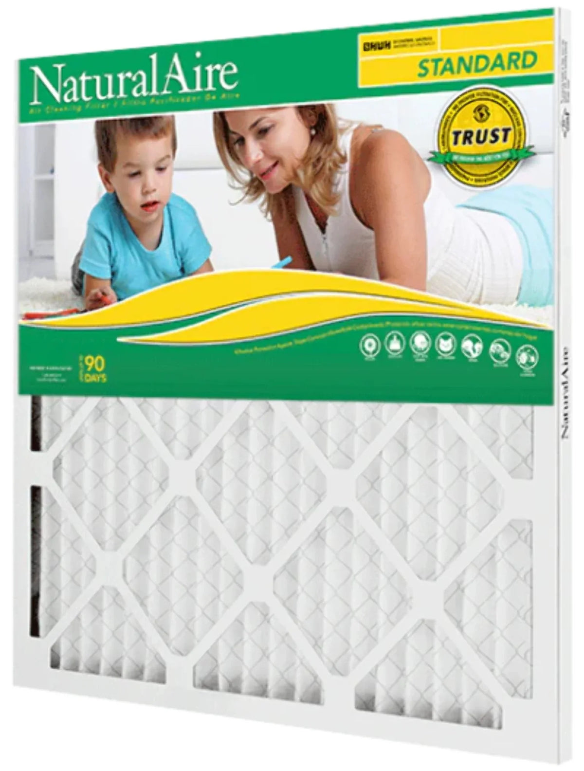 23x23x1, Naturalaire Standard Air Filter Merv 8, 84858.012323, Pack12