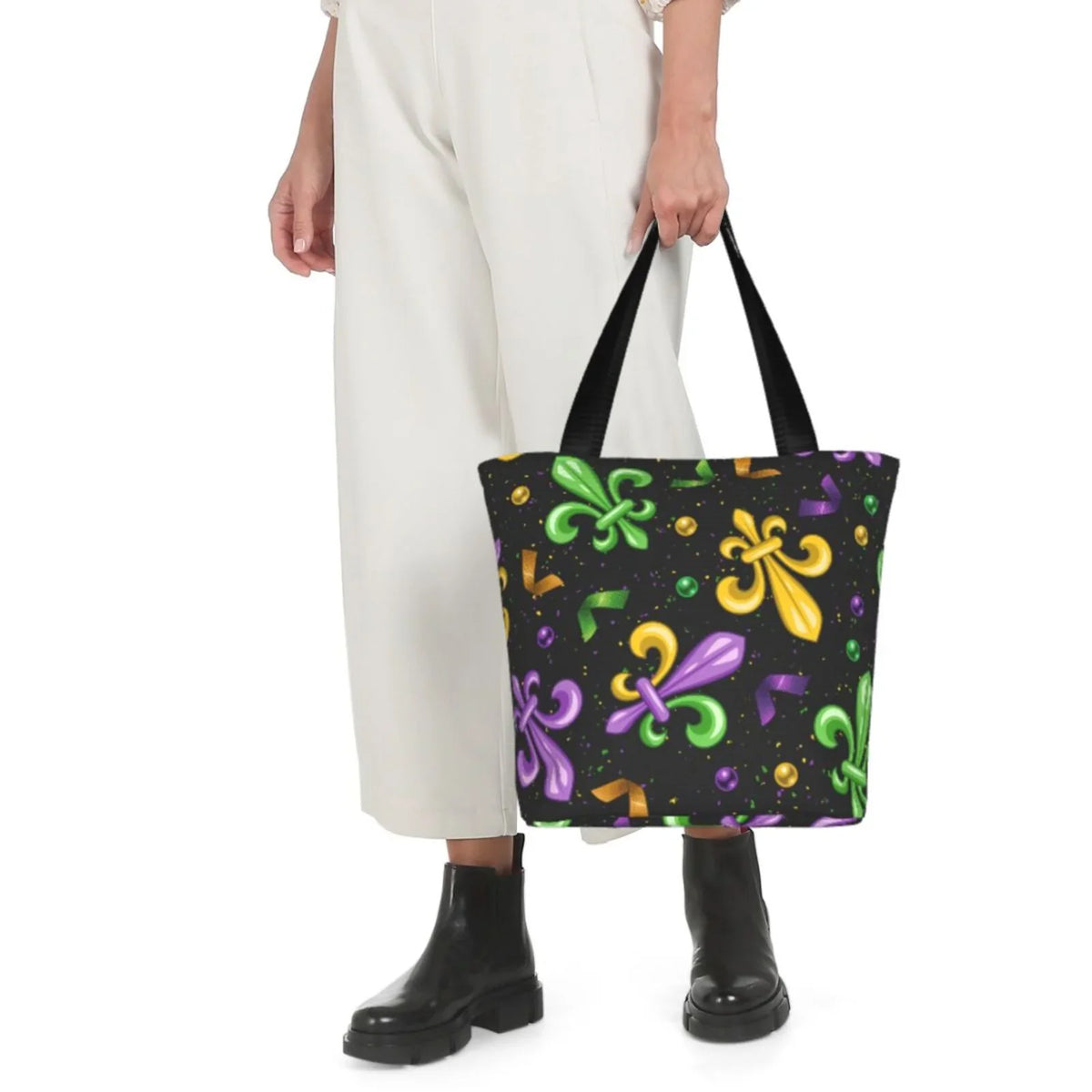 Lukts Mardi Gras Carnival4 Tote Bag,Shoulder Bag Women'S Hobos Handbags Large Capacity Shopping Bag