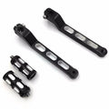 '- Style 009A- Motorcycle Black Aluminum Heel Toe Shift Levers/Gear Shift Pedal Levers w/ Shifter Pegs For Harley Davidson Electra Glide 1988 and later