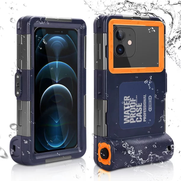 UrbanX Professional [15m/50ft] Swimming Diving Surfing Snorkeling Photo Video Waterproof Protective Case Underwater Housing for  Axon 11  5G And all Phones Up to 6.9 Inch  with Lanyard