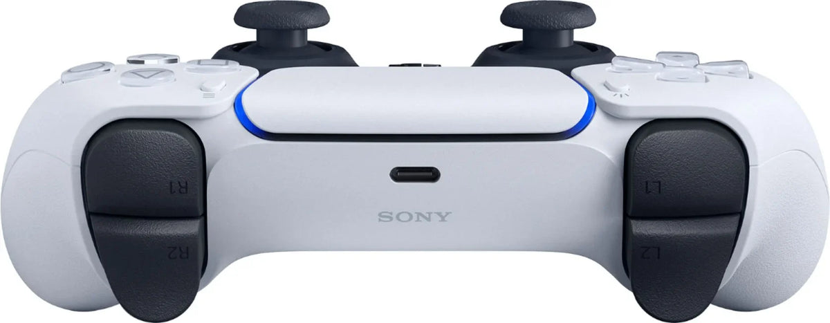 Sony Playstation 5 Disc Version Console with Extra White Controller, White  3D Headset and Ghost of Tsushima Director's Cut Bundle with Cleaning Cloth