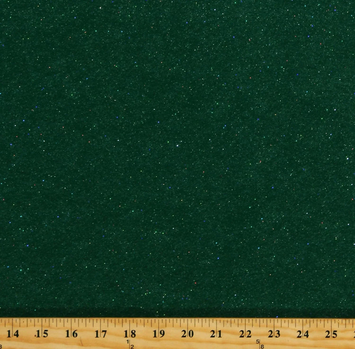 Glitter Felt Green Christmas Tree Sparkly Shimmer Single-Faced 72" Wide / Fabric By The Yard (A415.36)