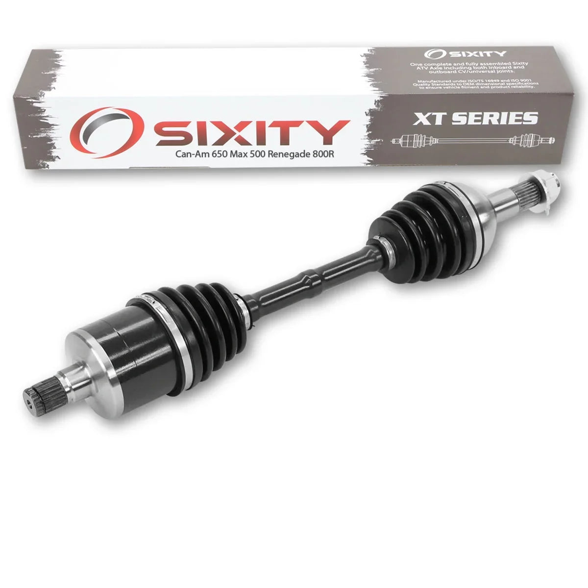 Sixity  Rear Left  Axle compatible with Can-Am 650 Max 500 Renegade 800R Outlander 1000 2015 2014 2013