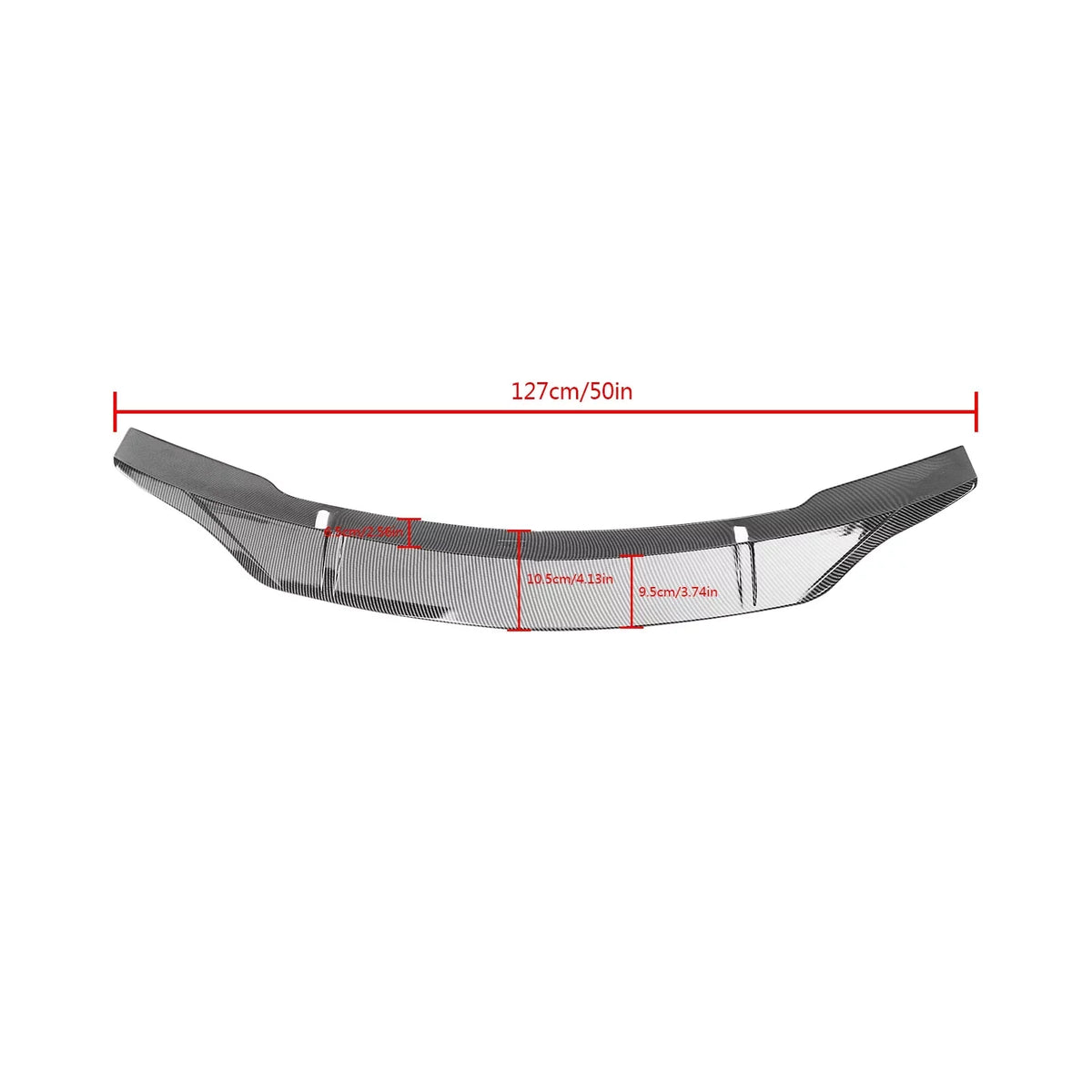 S for 08-14 Mercedes Benz W204 C250 C300 C63 Rear Trunk Spoiler Wing Carbon Fiber Style