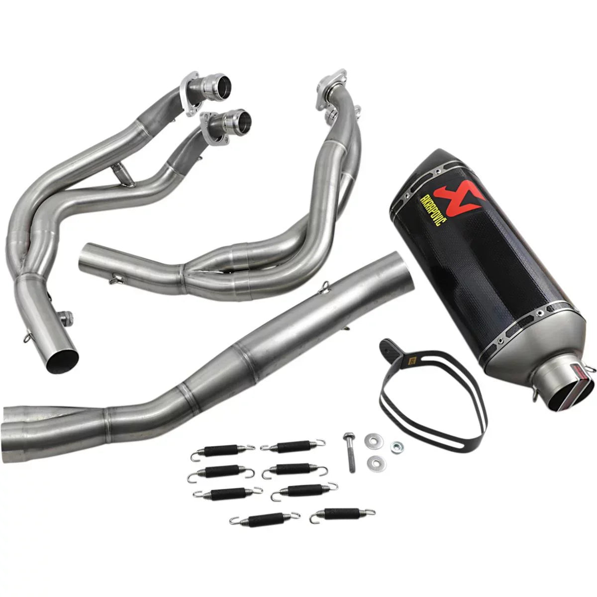 Akrapovic S-K6R11- Racing Line Full System Exhaust - Carbon Fiber Muffler