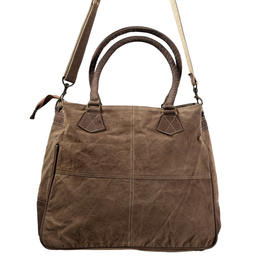 KB417  Upcycled Wool Upcycled Canvas Genuine Leather women bag western handbag purse