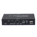 Nebublu -A6L 5.1 Audio Gear Digital Sound Decoder, Dolby Digital -3 Converter, 3.5mm Audio Output, Home Theater Audio Gear Replacement