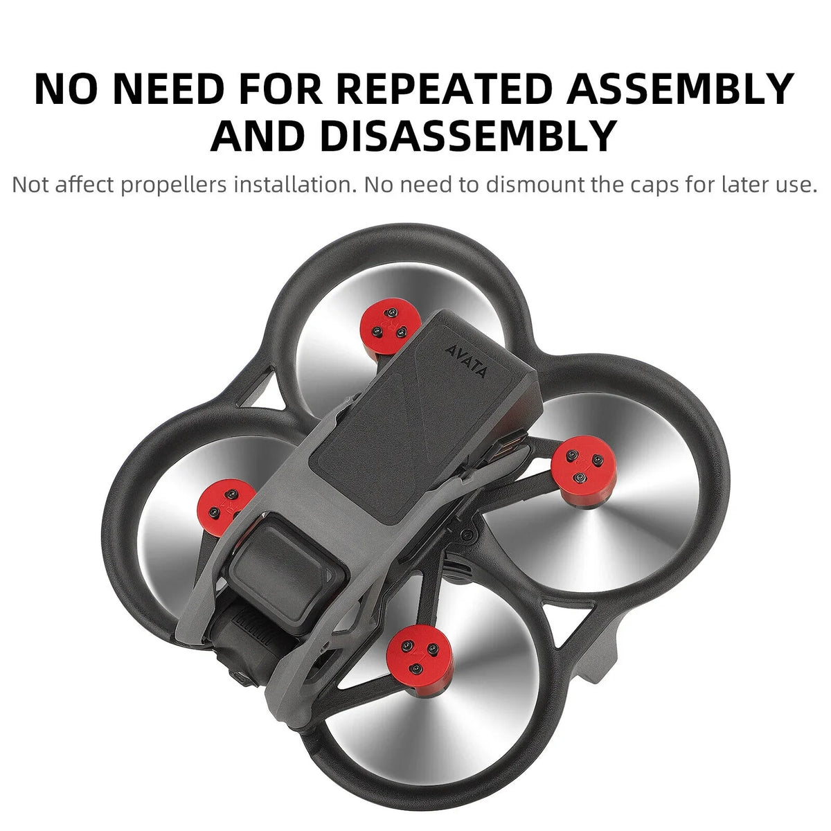 4Pcs Aluminum Motor Cover Protective Accessories for  Avata Drone Protection