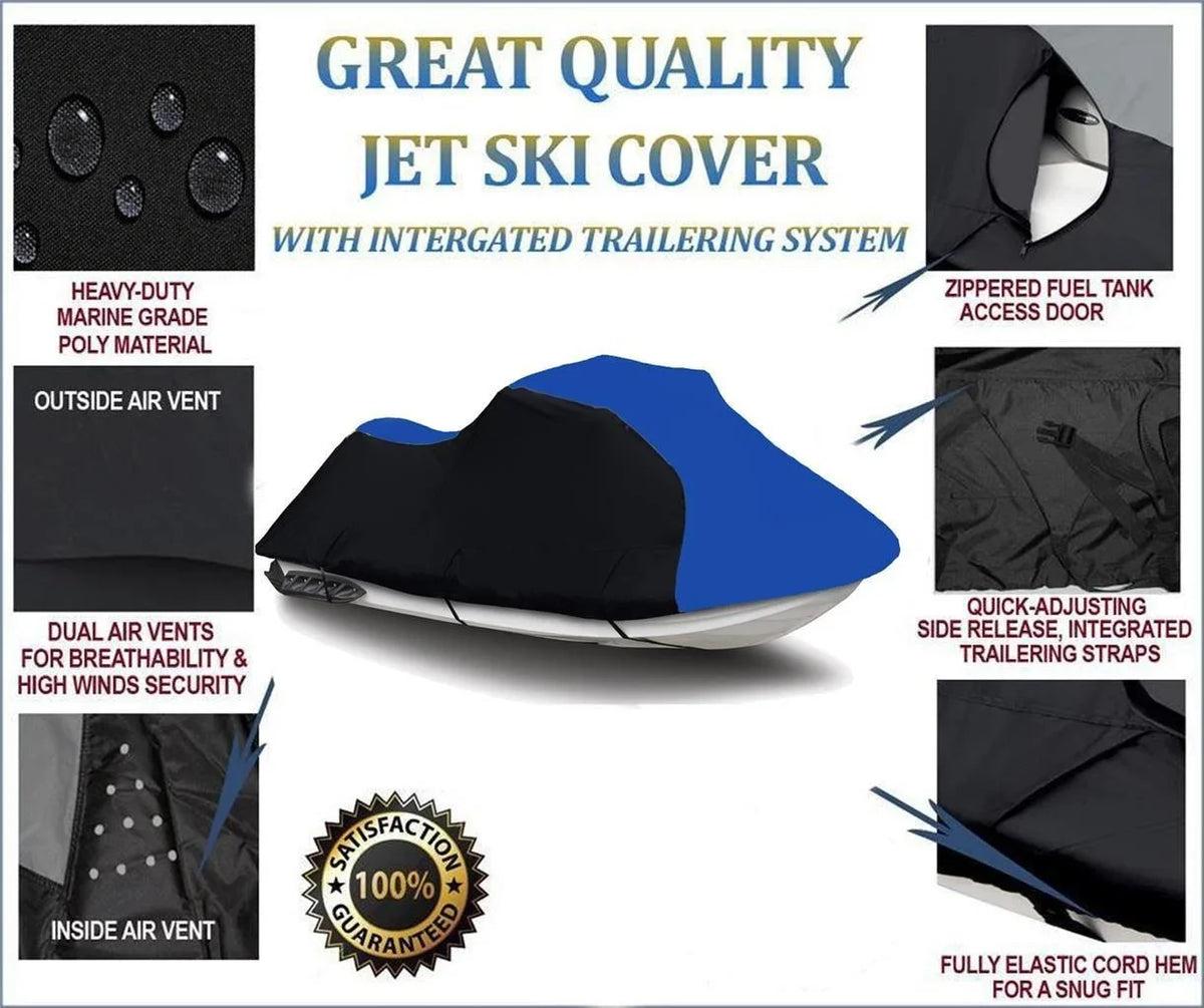 /  -,     Cover Compatible for    GP1300R Jet Ski  Cover 2003 2004 2005 2006 2007 2008 2 Seater
