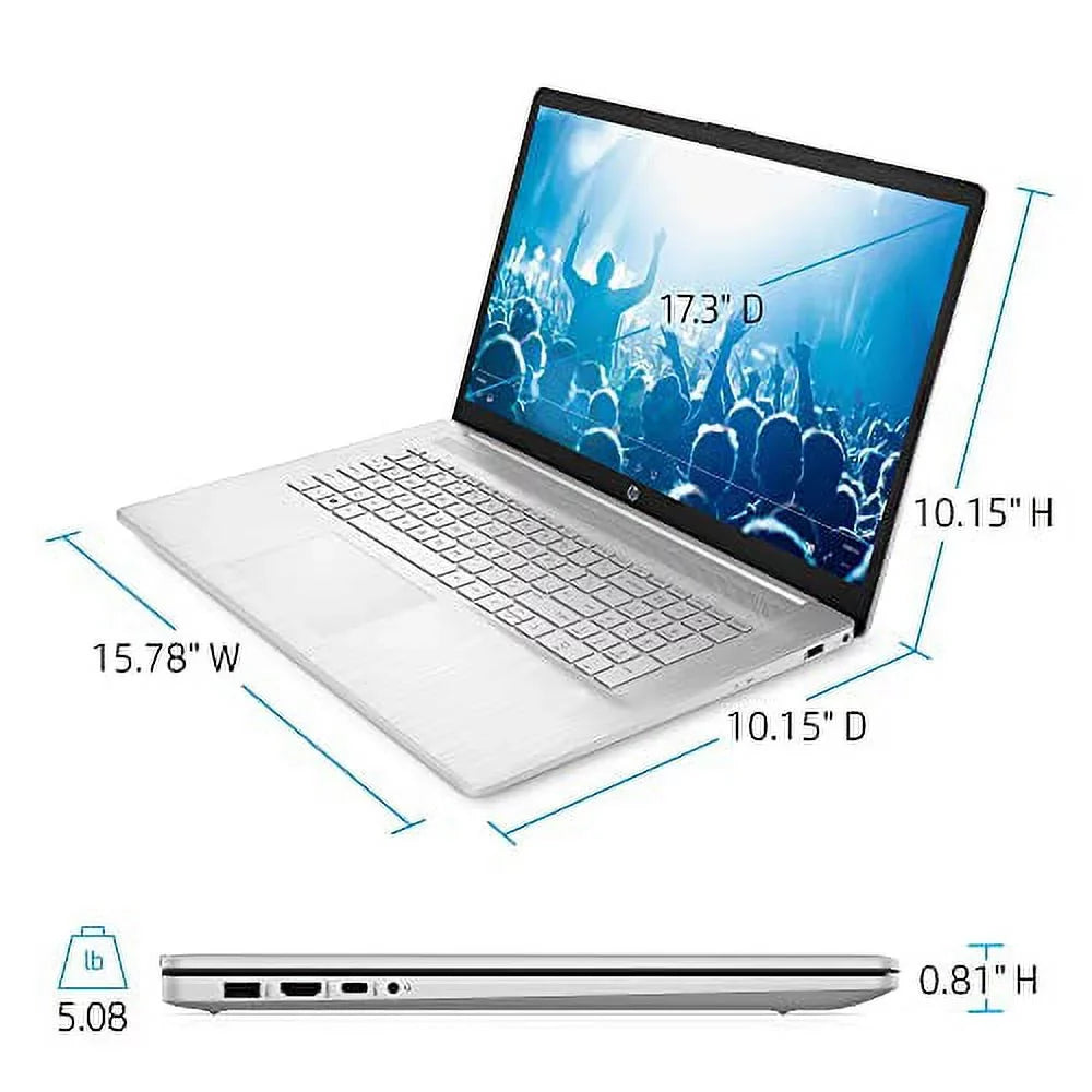 High Performance Business Laptop 2022, 17.3"  , Intel i5-1135G7 4-Core, Iris Xe Graphics, 12GB DDR4, 256GB , -C, Fullsize Backlit Keyboard, Windows 11,  32GB