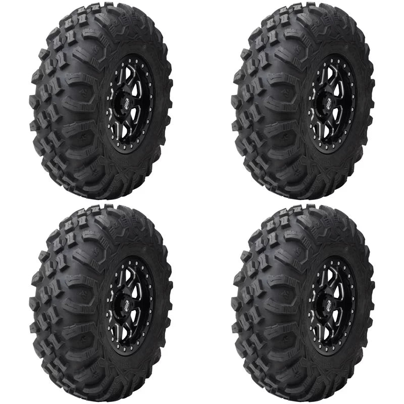 (4 Pack) Tusk Megabite Radial Tire 25x8-12 For   900 Trail Fox Edition 2020