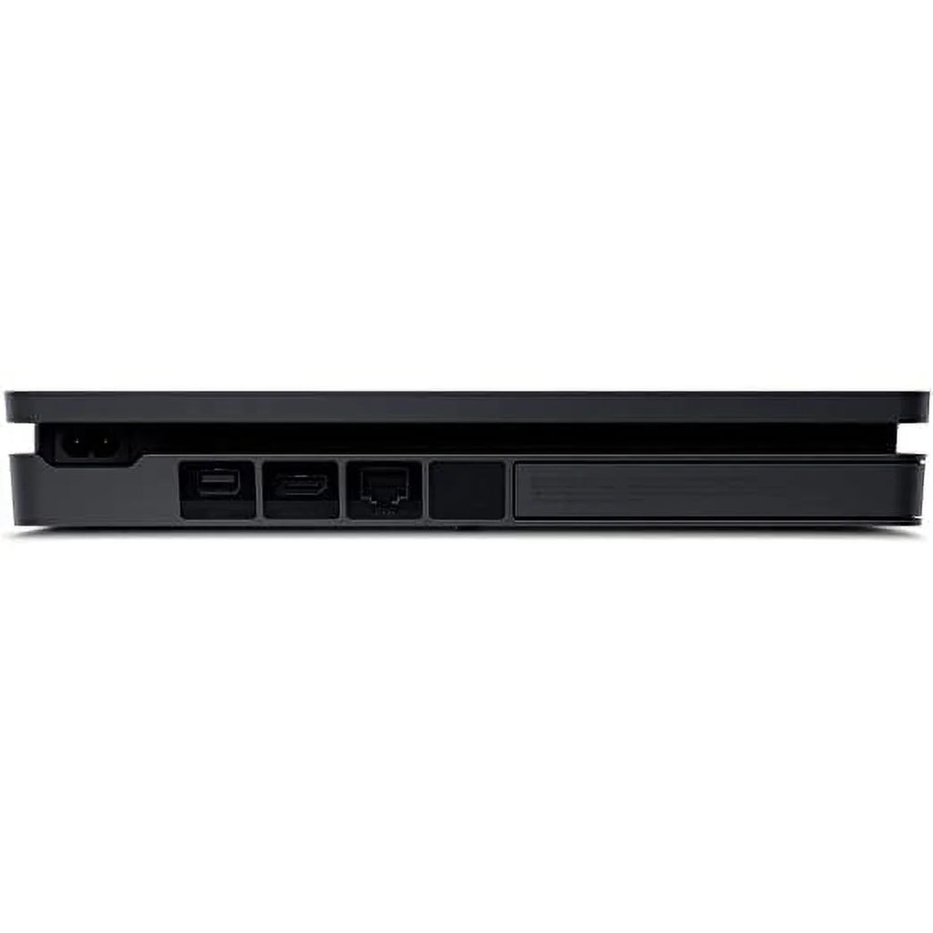 Sony 2215B PlayStation 4 Slim 1TB Gaming Console Black,  Cable 2 Controller With   Cleaning Kit Bundle Like New