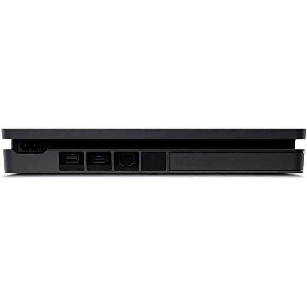Sony 2215B PlayStation 4 Slim 1TB Gaming Console Black,  Cable 2 Controller With   Cleaning Kit Bundle Like New