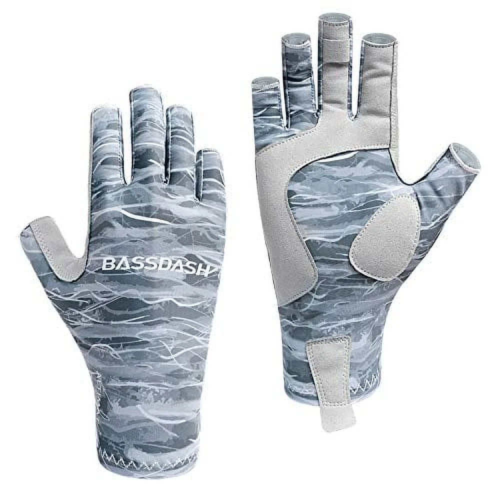 Sun Protection Fingerless Hunting Fishing Gloves  50+ Men���s Women���s  Gloves for Kayaking Paddling Hiking Cycling Driving Shooting Training